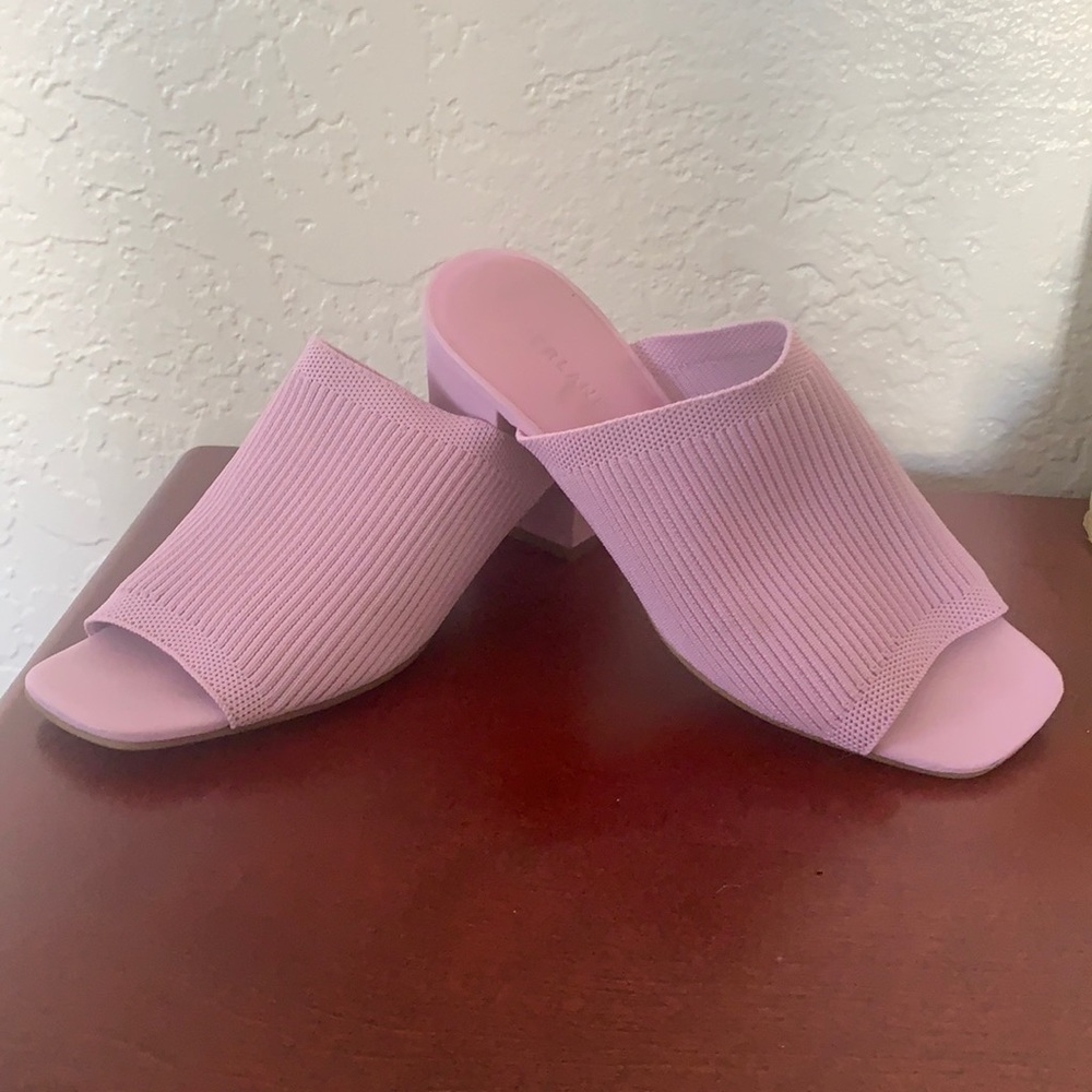 Everlane Lavender Mules